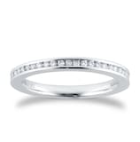 Goldsmiths Platinum 0.33cttw Channel Set Brilliant Cut Diamond Full Eternity Ring