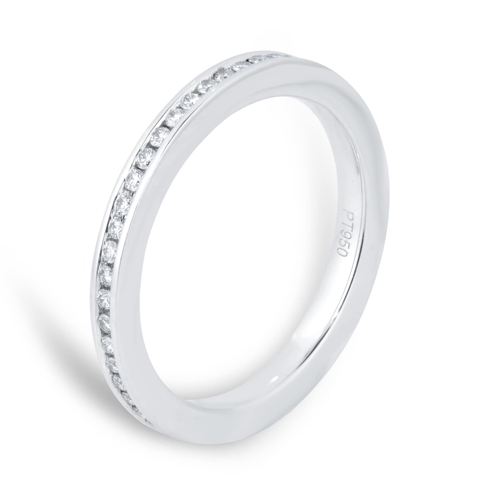 Goldsmiths Platinum 0.33cttw Channel Set Brilliant Cut Diamond Full Eternity Ring Goldsmiths Platinum 0.33cttw Channel Set Brilliant Cut Diamond Full Eternity Ring