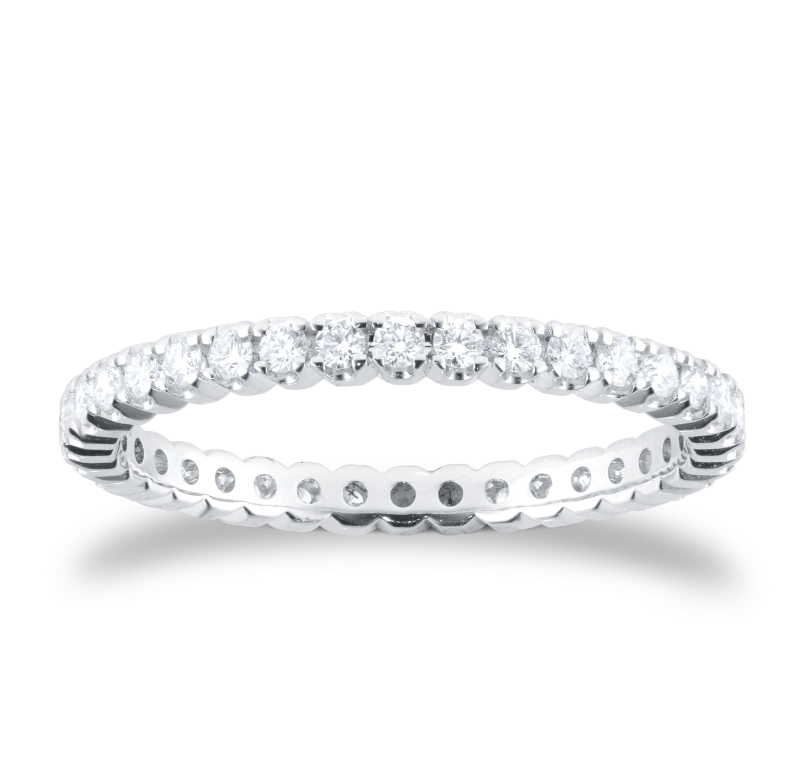 Goldsmiths Platinum 0.50cttw Brilliant Cut Diamond Full Eternity Ring Goldsmiths Platinum 0.50cttw Brilliant Cut Diamond Full Eternity Ring