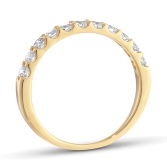 Mappin & Webb 18ct Yellow Gold 0.50cttw Diamond Claw Set Half Eternity Ring Mappin & Webb 18ct Yellow Gold 0.50cttw Diamond Claw Set Half Eternity Ring