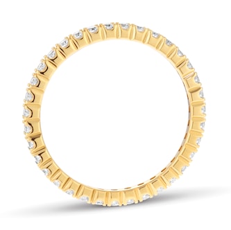Goldsmiths 18ct Yellow Gold 0.50cttw Brilliant Cut Diamond Full Eternity Ring Goldsmiths 18ct Yellow Gold 0.50cttw Brilliant Cut Diamond Full Eternity Ring