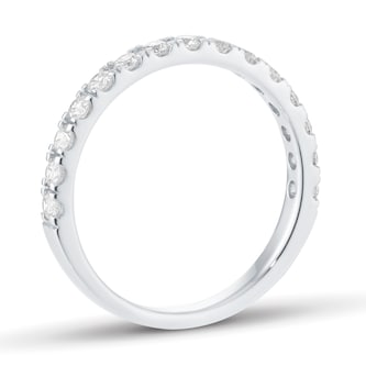 Goldsmiths Platinum 0.50cttw Brilliant Cut Diamond Half Eternity Ring Goldsmiths Platinum 0.50cttw Brilliant Cut Diamond Half Eternity Ring