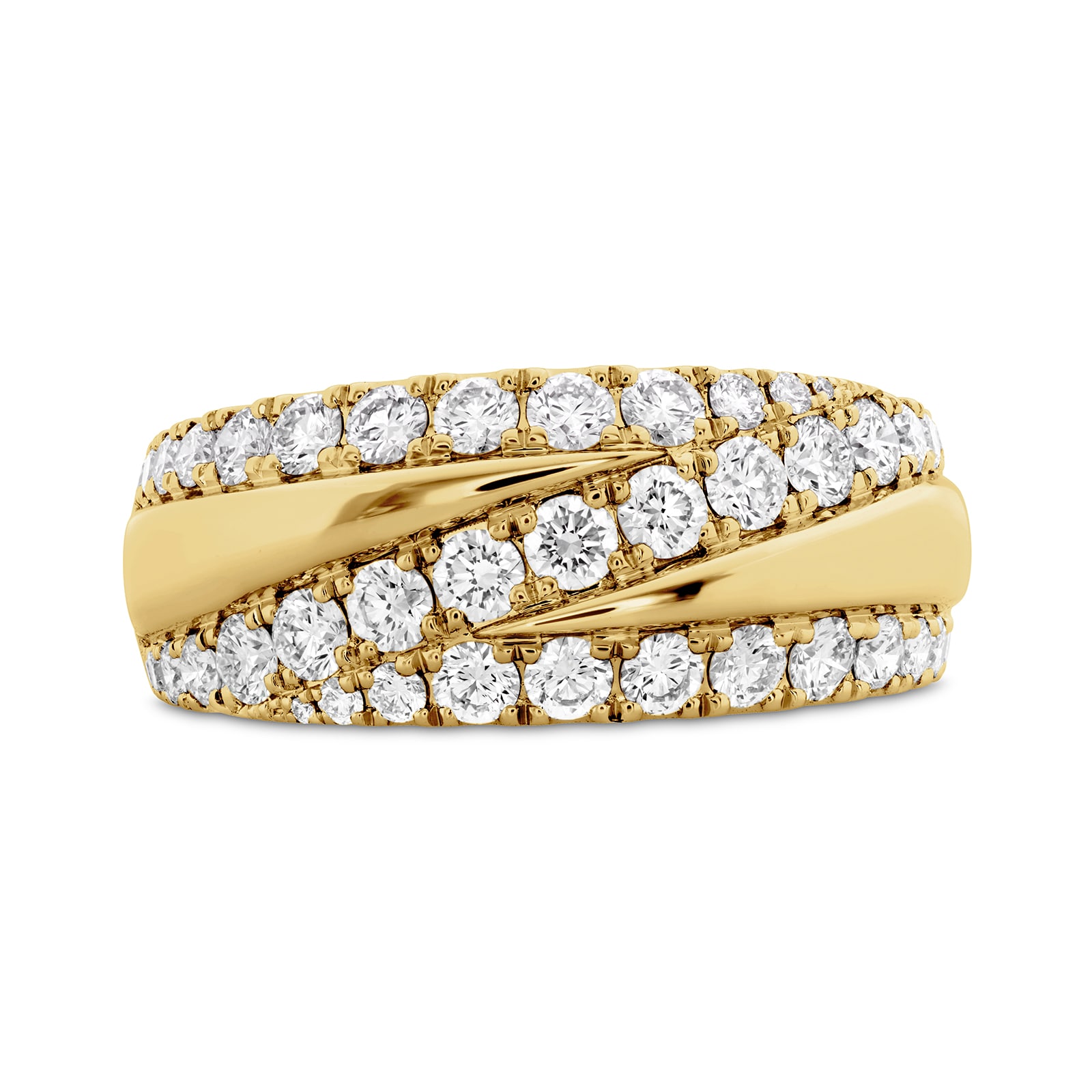 Mayors 18k Yellow Gold 1.46cttw Diamond Fashion Band Size 6.5 Mayors 18k Yellow Gold 1.46cttw Diamond Fashion Band Size 6.5