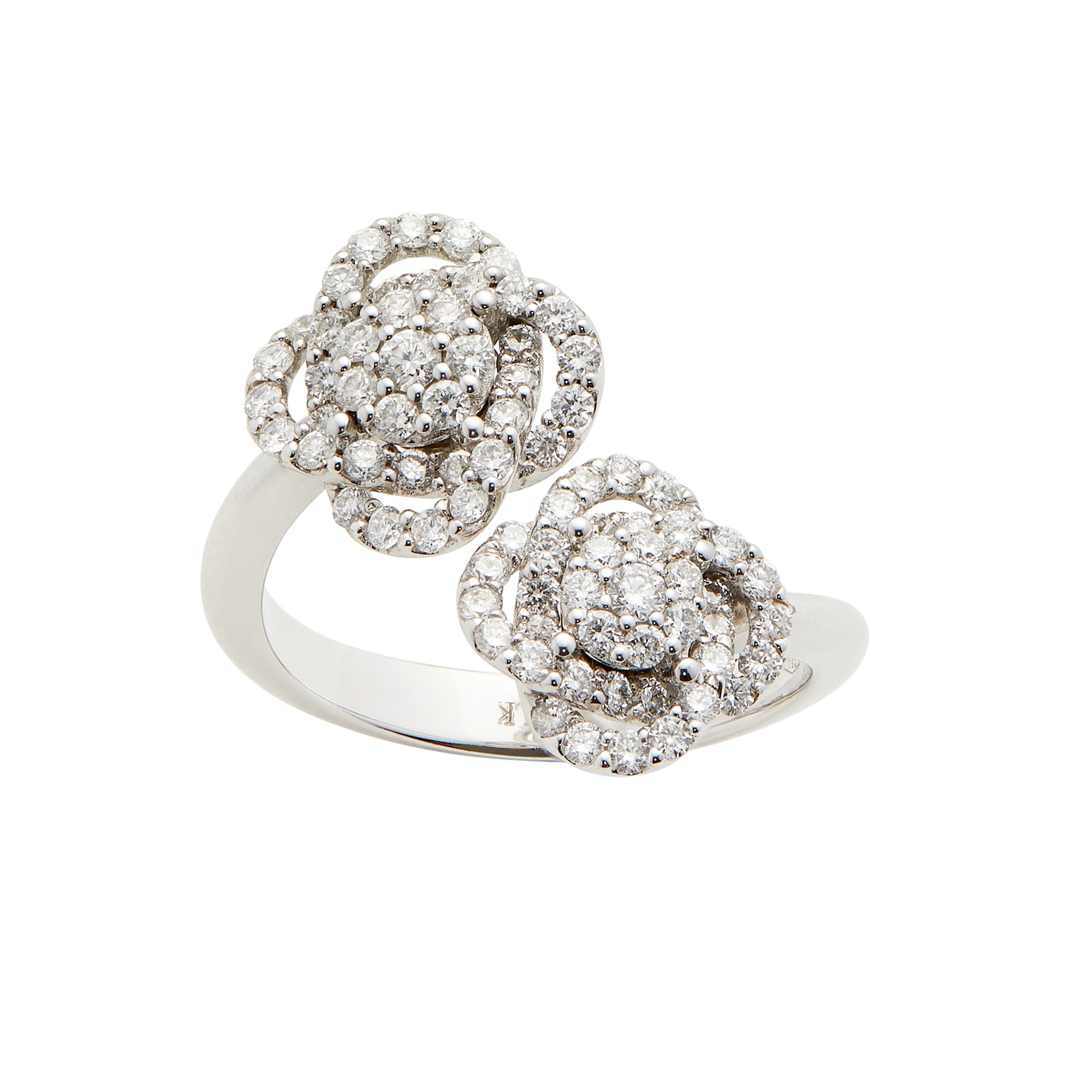 Mayors 18k White Gold Exclusive Reflector 0.85cttw Diamond Ring Size 6.5 Mayors 18k White Gold Exclusive Reflector 0.85cttw Diamond Ring Size 6.5