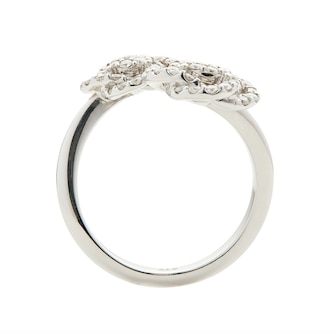 Mayors 18k White Gold Exclusive Reflector 0.85cttw Diamond Ring Size 6.5 Mayors 18k White Gold Exclusive Reflector 0.85cttw Diamond Ring Size 6.5