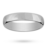 Mappin & Webb 6mm Flat Comfort Fit Gents Court Ring In Palladium