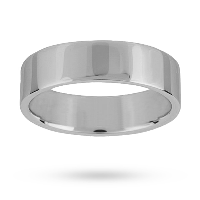 Mappin & Webb 6mm Flat Top Medium Weight Gents Court Ring In Palladium Mappin & Webb 6mm Flat Top Medium Weight Gents Court Ring In Palladium