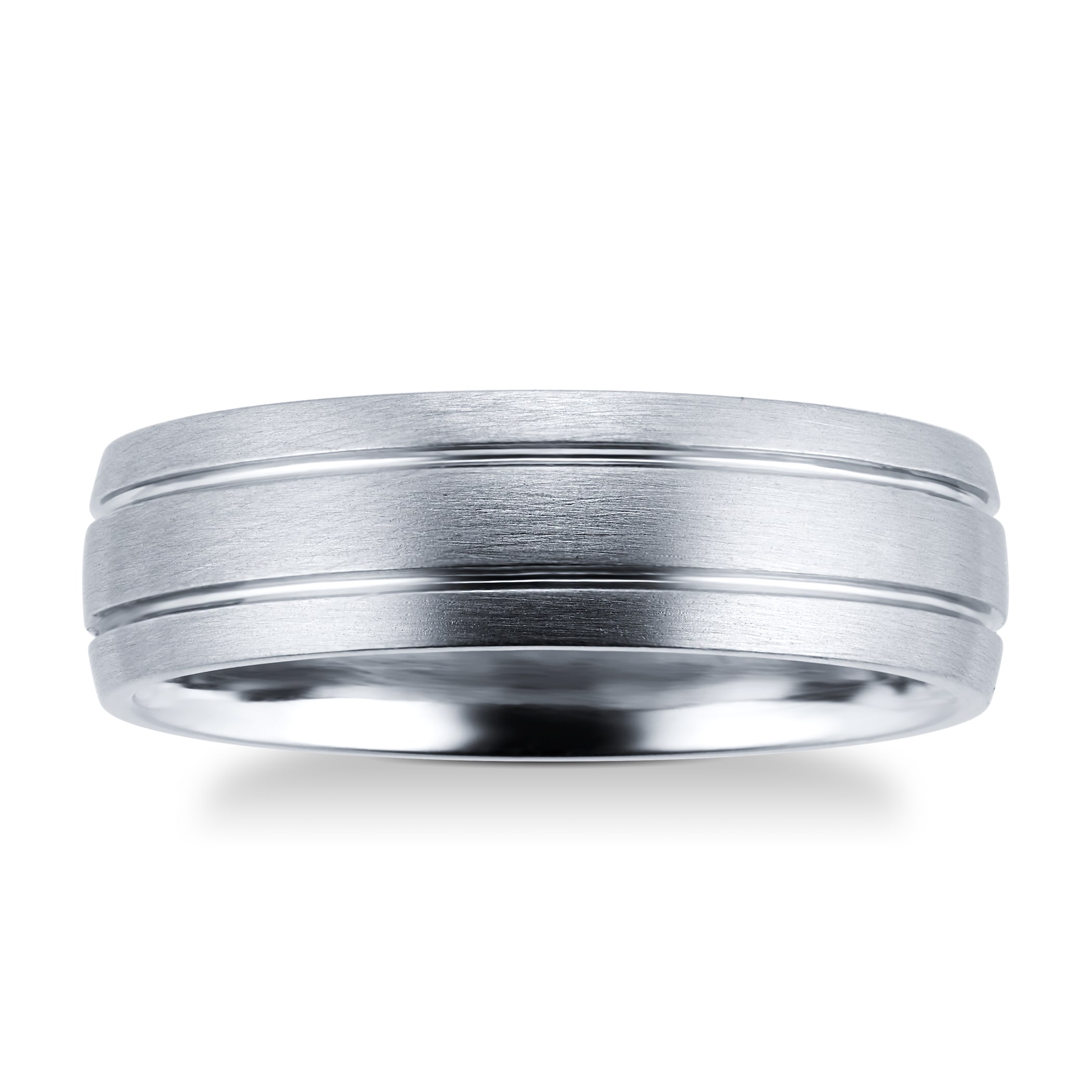 Goldsmiths Palladium 500 6mm Fancy Gents Ring Goldsmiths Palladium 500 6mm Fancy Gents Ring