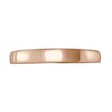 Mappin & Webb 18ct Rose Gold 2.5mm Standard Court Wedding Ring