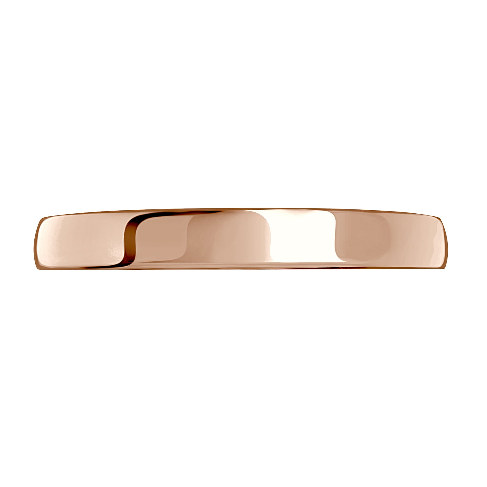 Mappin & Webb 18ct Rose Gold 3mm Standard Court Wedding Ring