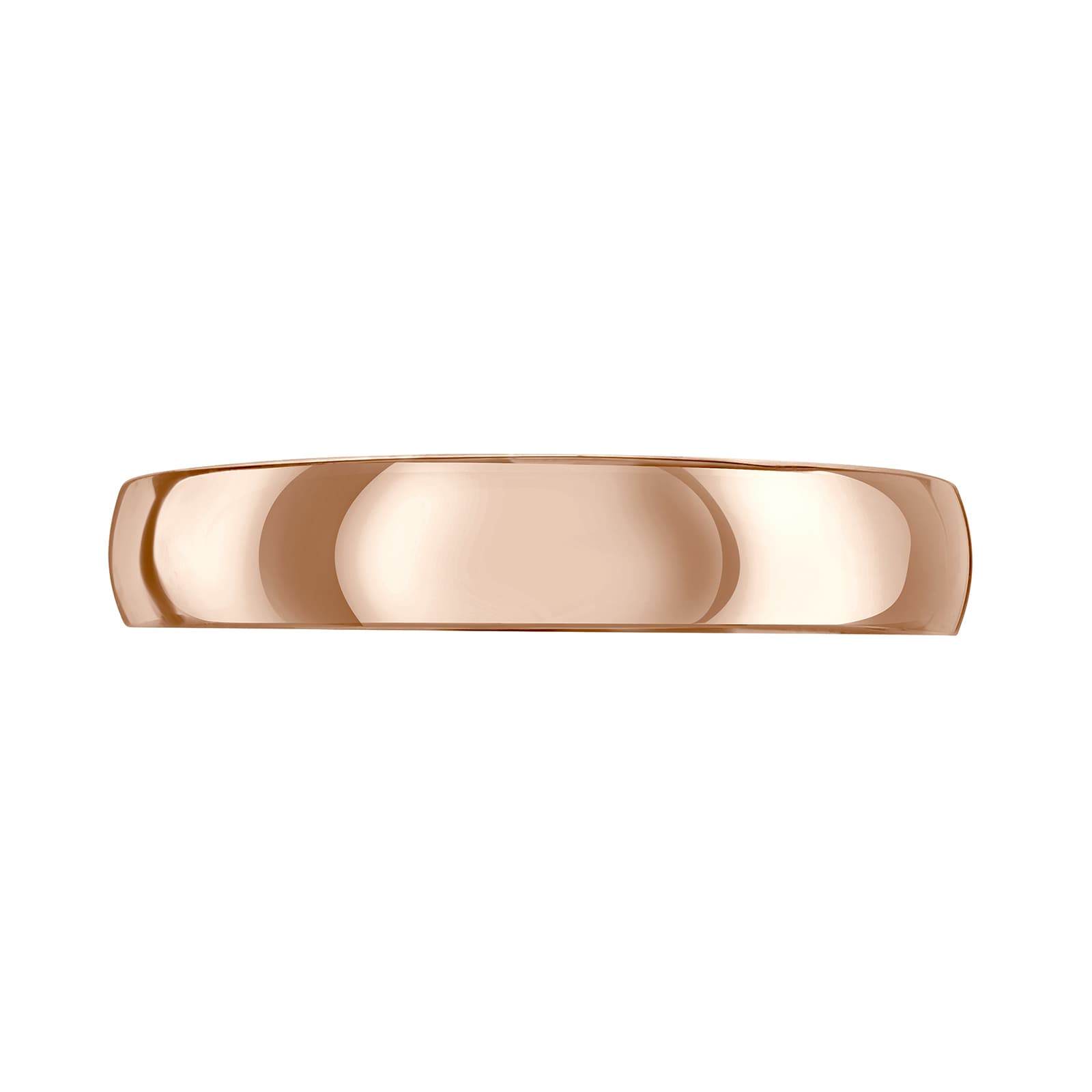 Mappin & Webb 18ct Rose Gold 4mm Standard Court Wedding Ring