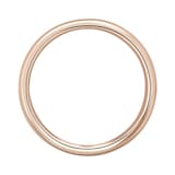 Mappin & Webb 18ct Rose Gold 4mm Standard Court Wedding Ring