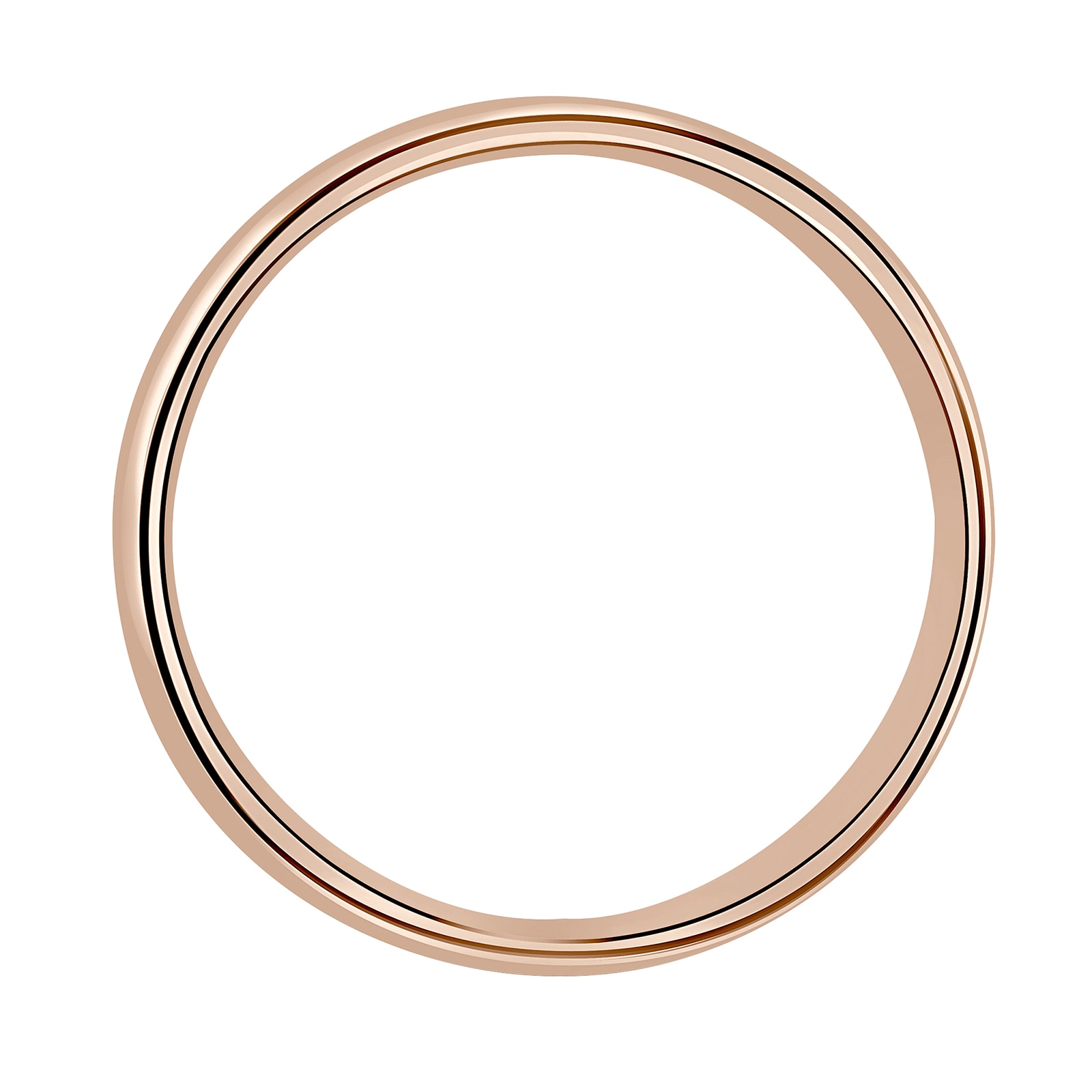 Mappin & Webb 18ct Rose Gold 6mm Standard Court Wedding Ring Mappin & Webb 18ct Rose Gold 6mm Standard Court Wedding Ring
