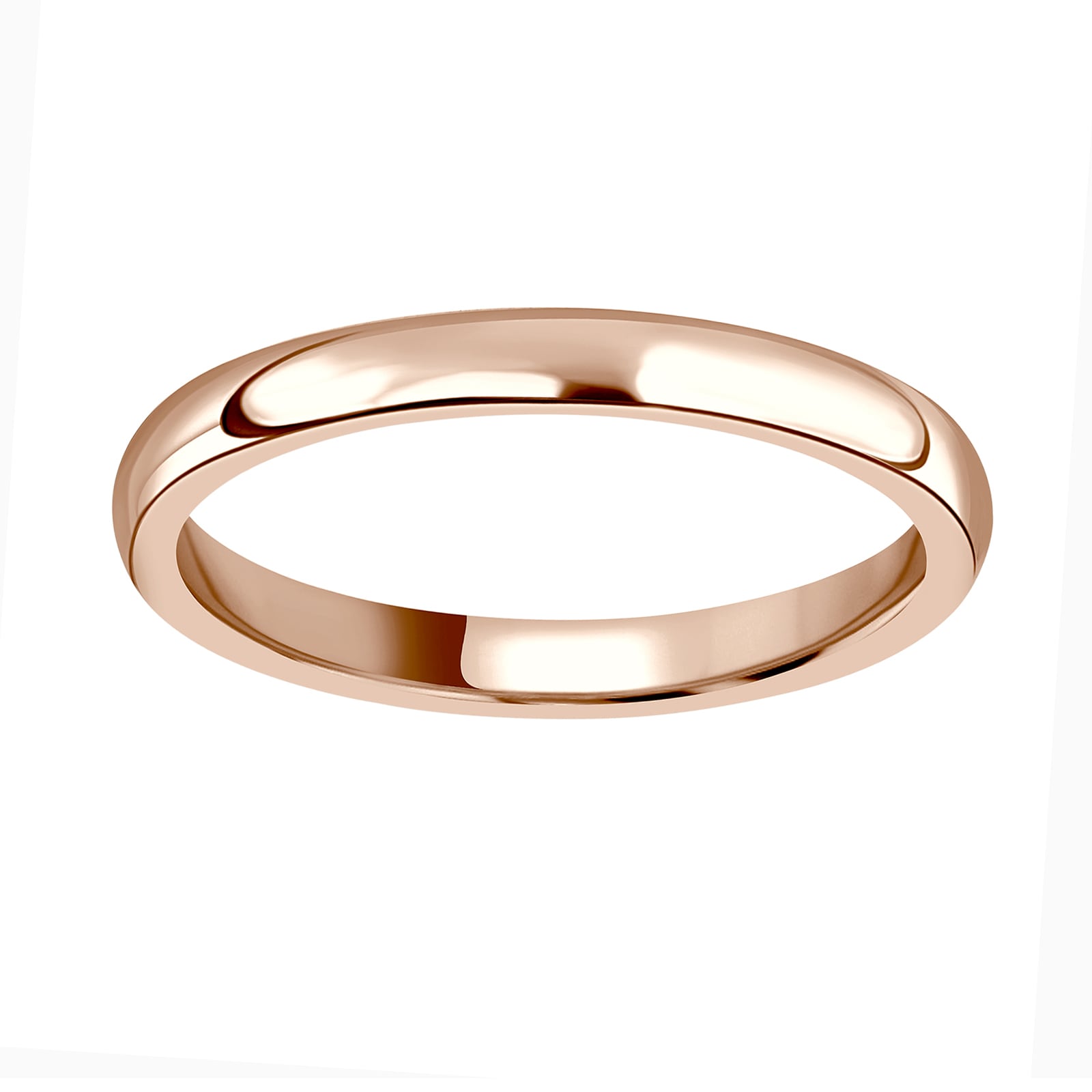 Mappin & Webb 18ct Rose Gold 2mm Heavy Court Wedding Ring Mappin & Webb 18ct Rose Gold 2mm Heavy Court Wedding Ring