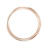 Mappin & Webb 18ct Rose Gold 2.5mm Heavy Court Wedding Ring