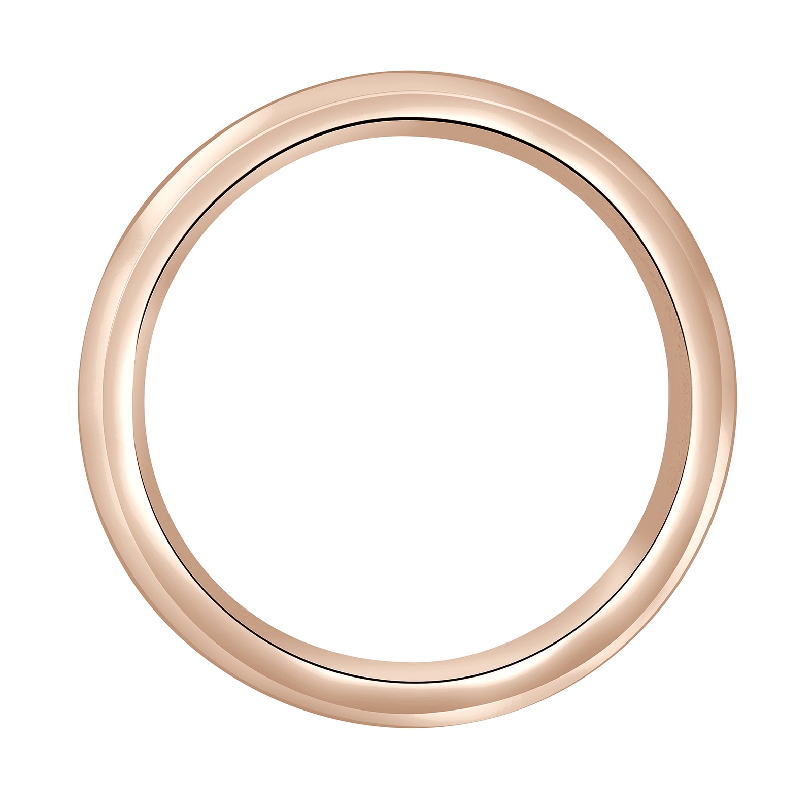 Mappin & Webb 18ct Rose Gold 7mm Luxury Court Wedding Ring Mappin & Webb 18ct Rose Gold 7mm Luxury Court Wedding Ring