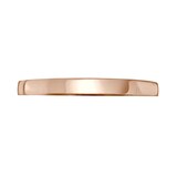 Mappin & Webb 18ct Rose Gold 2mm Standard Domed Court Wedding Ring