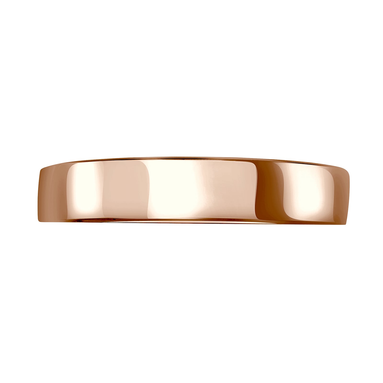 Mappin & Webb 18ct Rose Gold 4mm Standard Domed Court Wedding Ring