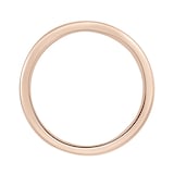 Mappin & Webb 18ct Rose Gold 2mm Luxury D-shape Court Wedding Ring
