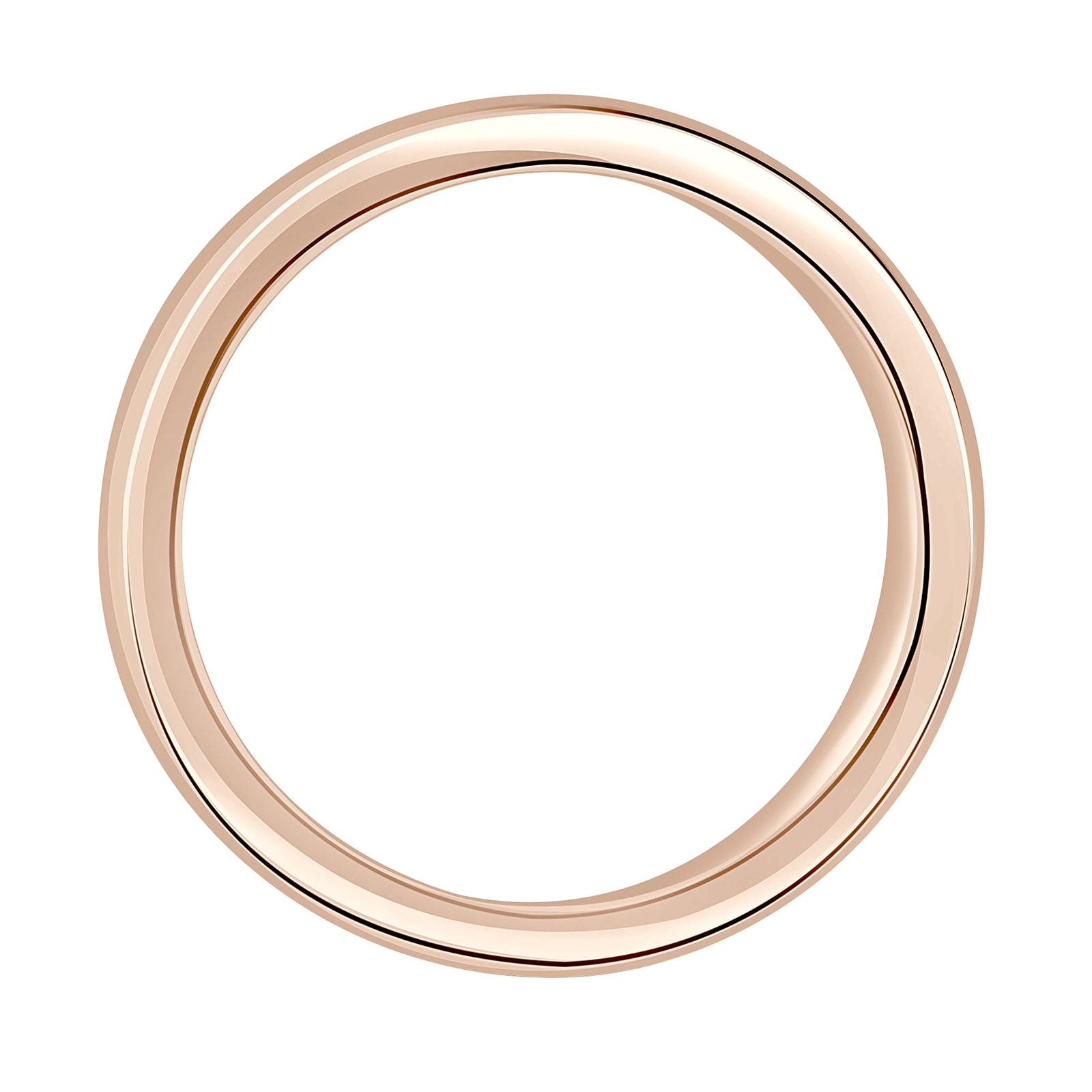 Mappin & Webb 18ct Rose Gold 6mm Luxury D-shape Court Wedding Ring Mappin & Webb 18ct Rose Gold 6mm Luxury D-shape Court Wedding Ring