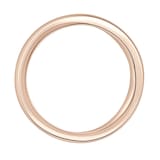 Mappin & Webb 18ct Rose Gold 6mm Luxury D-shape Court Wedding Ring