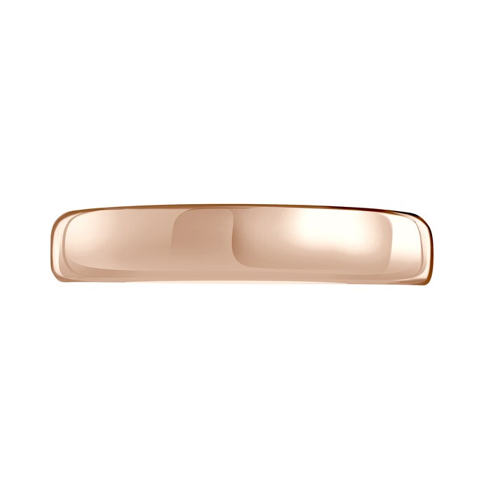 Mappin & Webb 18ct Rose Gold 4mm Standard Modern Court  Wedding Ring
