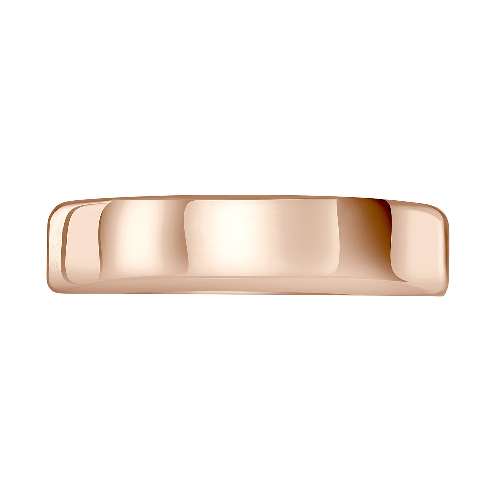 Mappin & Webb 18ct Rose Gold 5mm Standard Modern Court  Wedding Ring