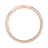 Mappin & Webb 18ct Rose Gold 5mm Standard Modern Court  Wedding Ring