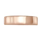 Mappin & Webb 18ct Rose Gold 6mm Standard Modern Court  Wedding Ring