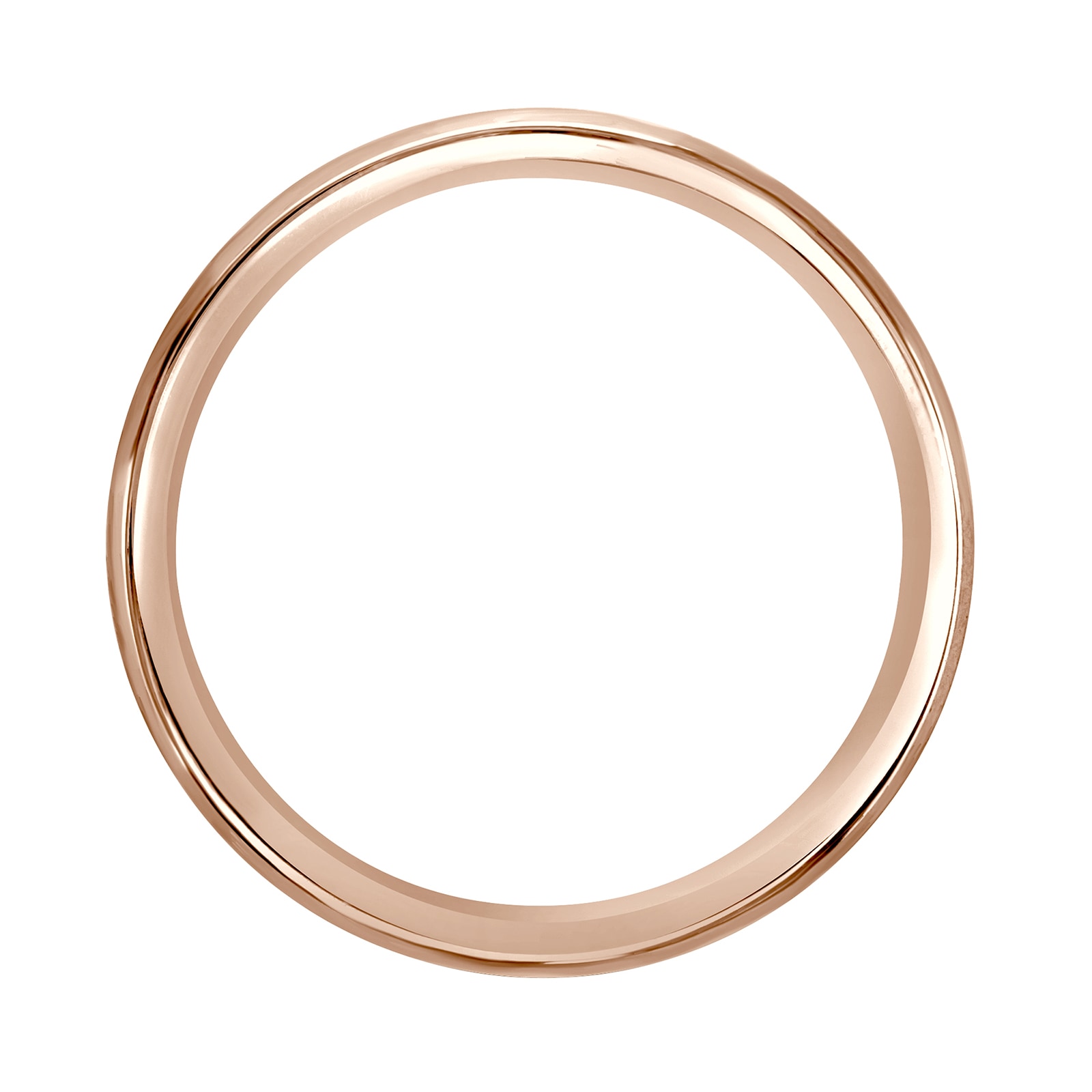 Mappin & Webb 18ct Rose Gold 3mm Flat Top Bevelled Edge Wedding Ring Mappin & Webb 18ct Rose Gold 3mm Flat Top Bevelled Edge Wedding Ring