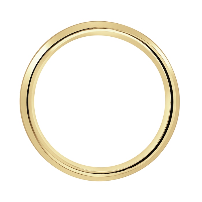 Mappin & Webb 18ct Yellow Gold 6mm Heavy Court Wedding Ring