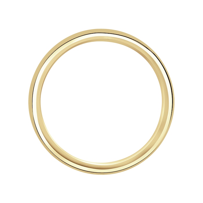 Mappin & Webb 18ct Yellow Gold 3mm Heavy Court Wedding Ring
