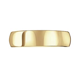 Mappin & Webb 18ct Yellow Gold 6mm Luxury Court Wedding Ring