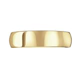 Mappin & Webb 18ct Yellow Gold 6mm Luxury Court Wedding Ring - Ring Size S