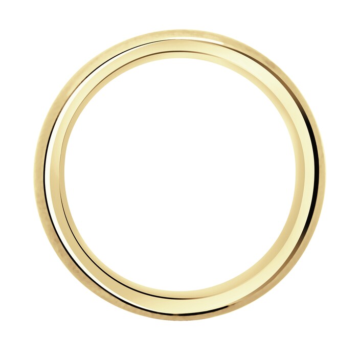 Mappin & Webb 18ct Yellow Gold 6mm Luxury Court Wedding Ring