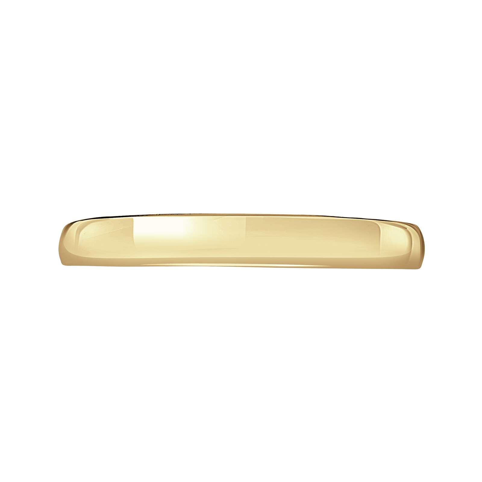 Mappin & Webb 18ct Yellow Gold 2.5mm Heavy Court Wedding Ring - Ring Size H