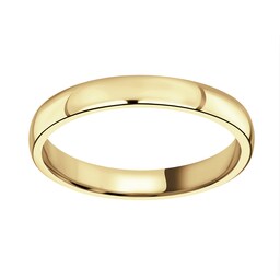 08040399 - 18ct Yellow Gold 2.5mm Standard Court Wedding Ring