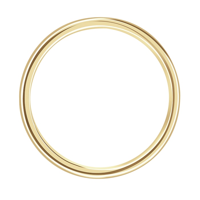 Mappin & Webb 18ct Yellow Gold 2.5mm Standard Court Wedding Ring