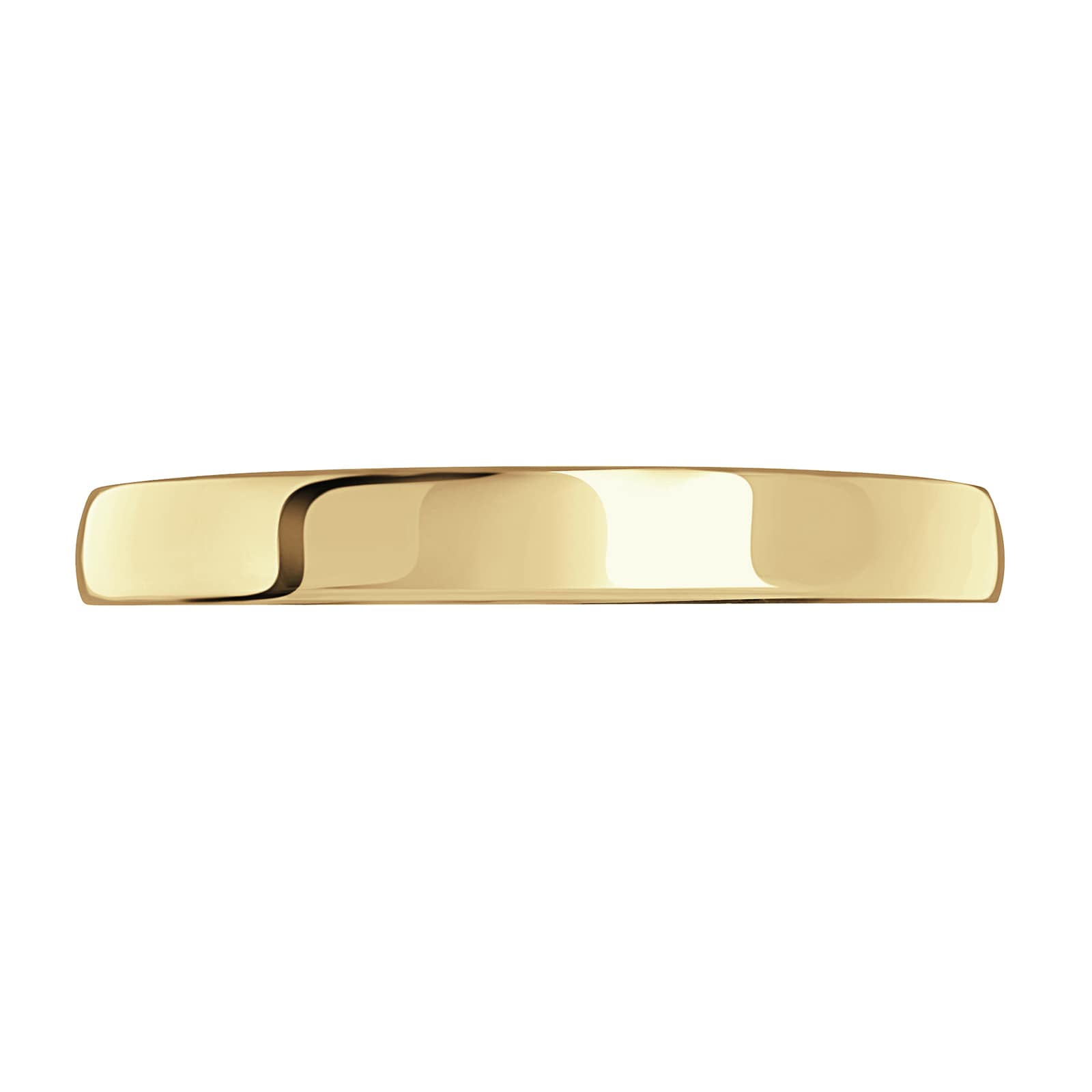 Mappin & Webb 18ct Yellow Gold 3mm Standard Court Wedding Ring - Ring Size Q