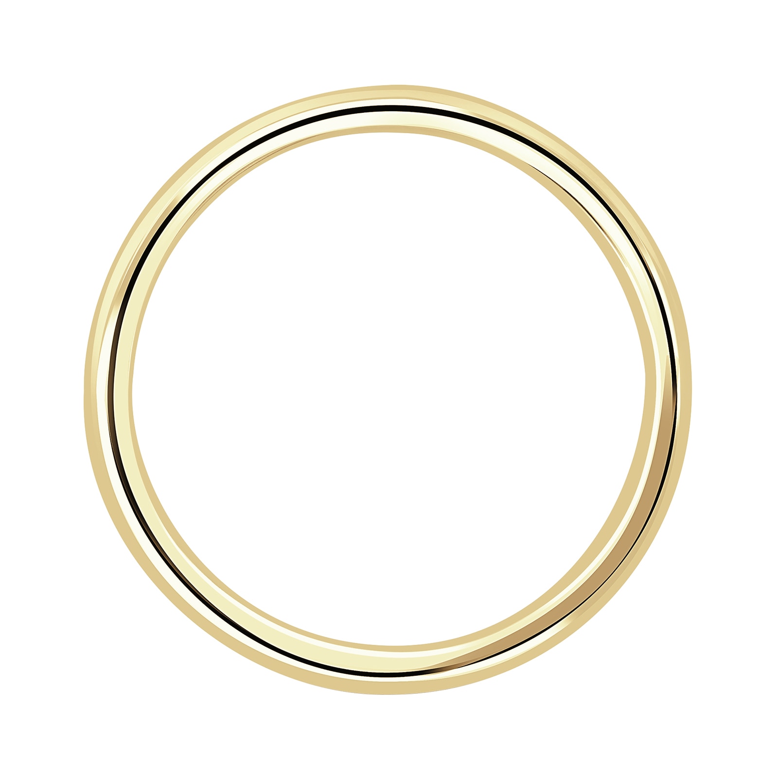 Mappin & Webb 18ct Yellow Gold 3.5mm Standard Court Wedding Ring