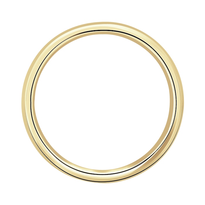 Mappin & Webb 18ct Yellow Gold 4mm Standard Court Wedding Ring