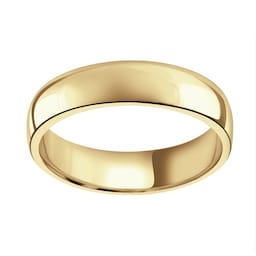 08040403 - 18ct Yellow Gold 5mm Standard Court Wedding Ring