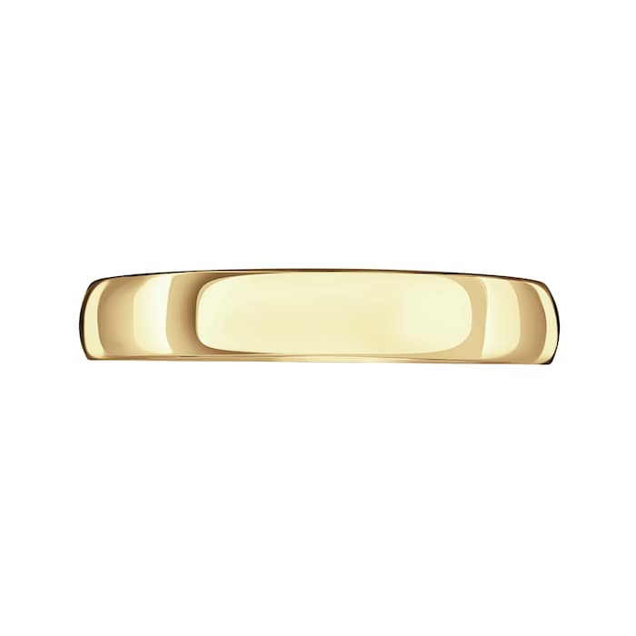 Mappin & Webb 18ct Yellow Gold 3.5mm Heavy Court Wedding Ring