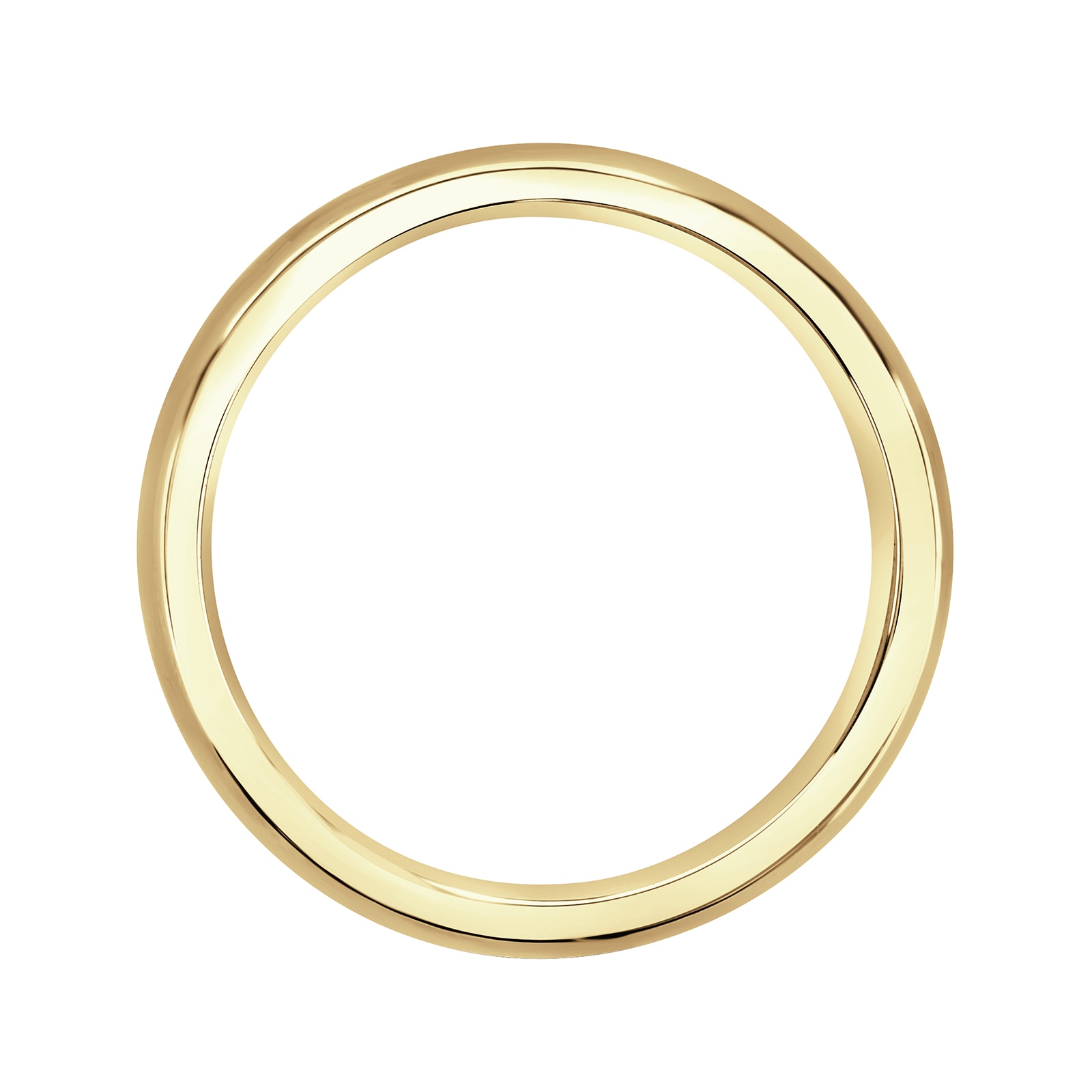 Mappin & Webb 18ct Yellow Gold 3.5mm Heavy Court Wedding Ring