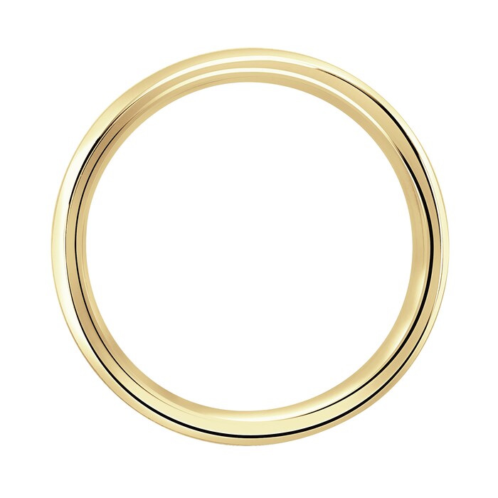 Mappin & Webb 18ct Yellow Gold 7mm Heavy Court Wedding Ring