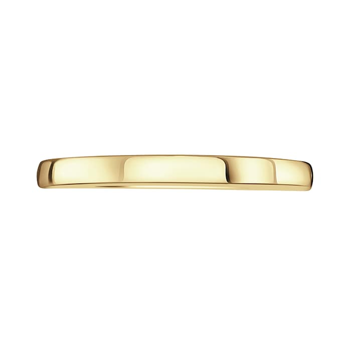 Mappin & Webb 18ct Yellow Gold 2mm Heavy Court Wedding Ring