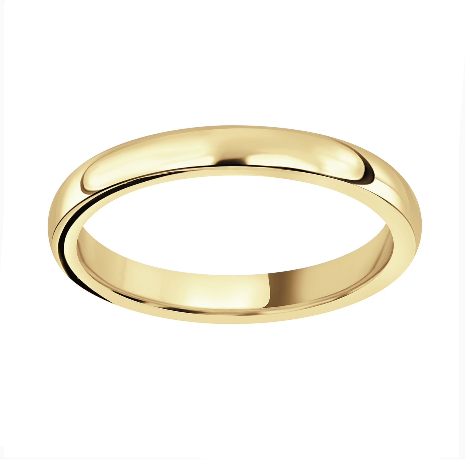 Mappin & Webb 18ct Yellow Gold 2.5mm Luxury Court Wedding Ring Mappin & Webb 18ct Yellow Gold 2.5mm Luxury Court Wedding Ring