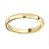 Mappin & Webb 2.5mm Heavy Court Ladies Wedding Ring In 18 Carat Yellow Gold