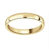 Mappin & Webb 18ct Yellow Gold 2.5mm Light Low Domed Wedding Ring