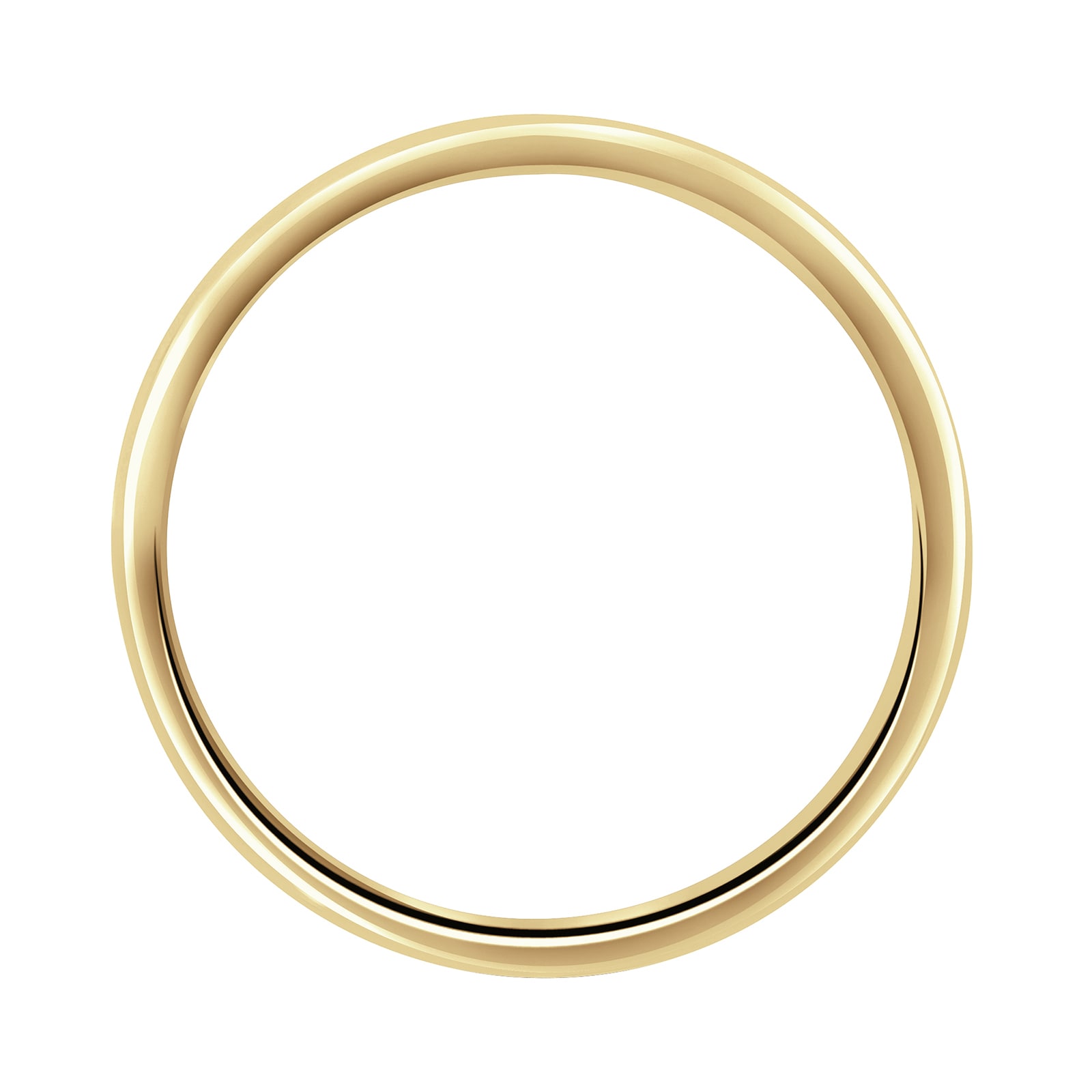Mappin & Webb 18ct Yellow Gold 3mm Light Low Domed Wedding Ring Mappin & Webb 18ct Yellow Gold 3mm Light Low Domed Wedding Ring